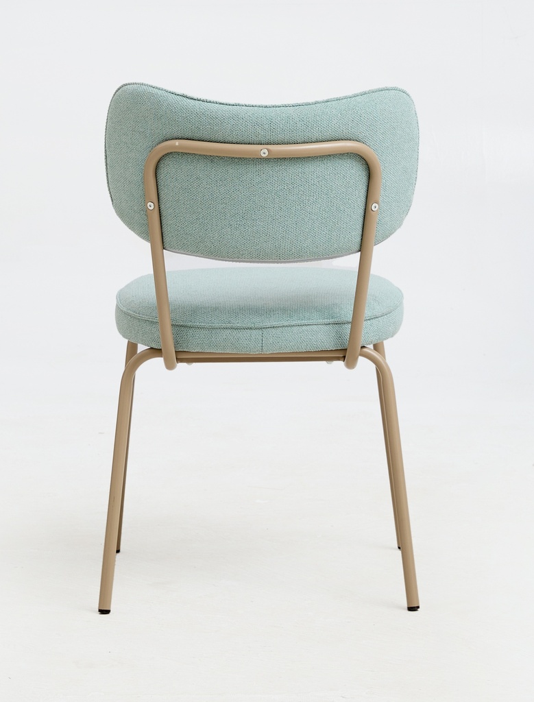 SILLA COMEDOR THERESA VERDE(50x57x81x48CM)