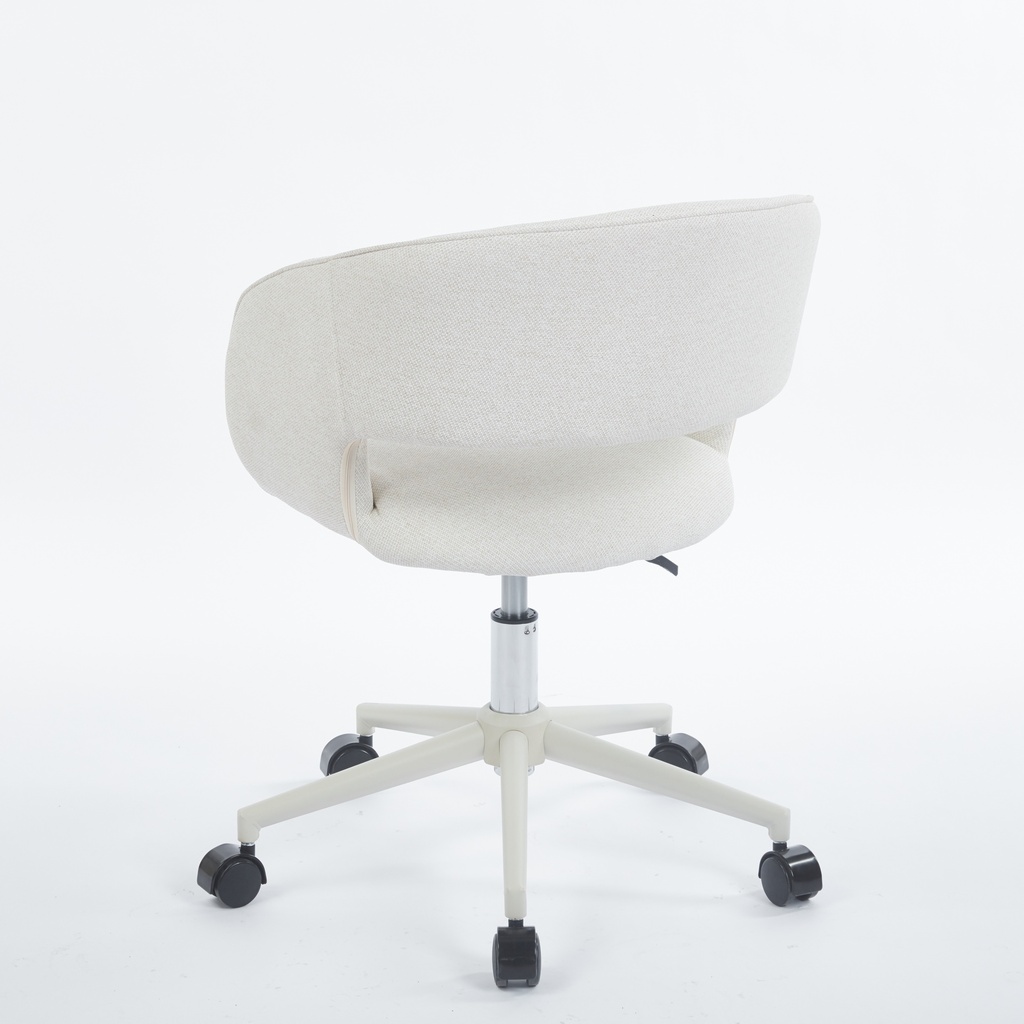 SILLA DE OFICINA HOLLY BEIGE(52x58x73/81x41/52CM)