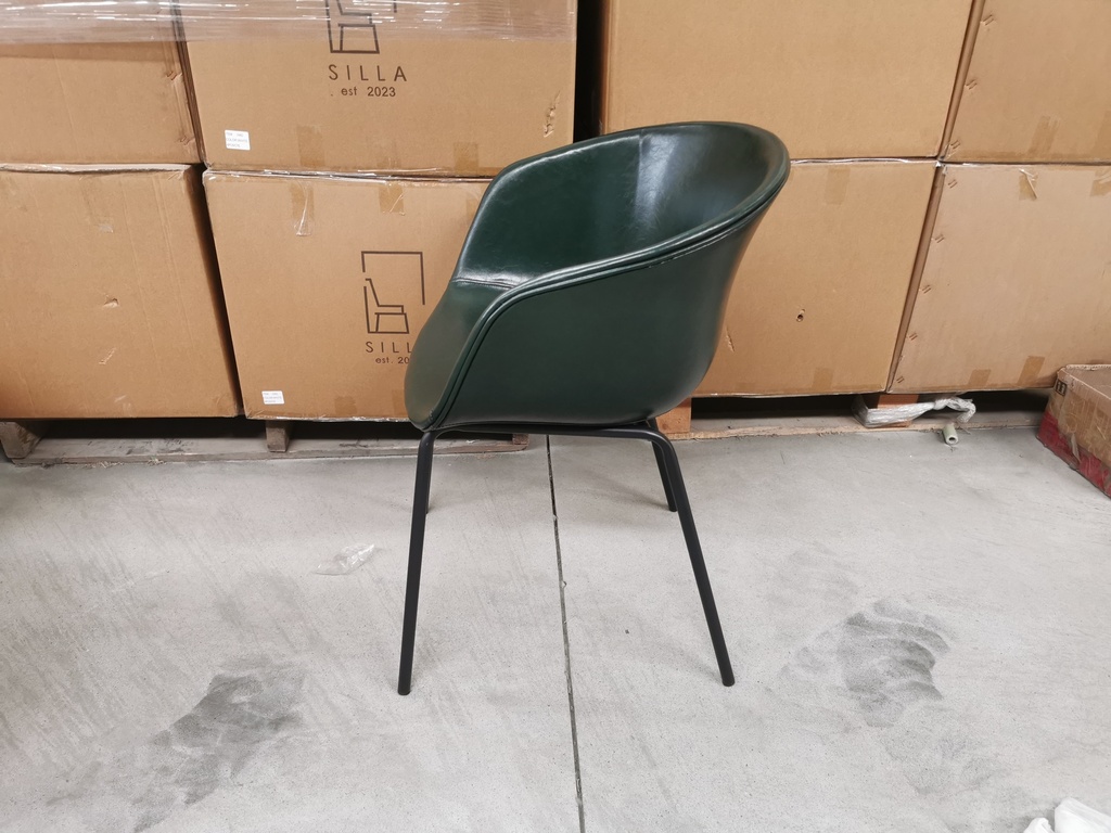 SILLA  COMEDOR AURA VERDE (44x56x78CM)