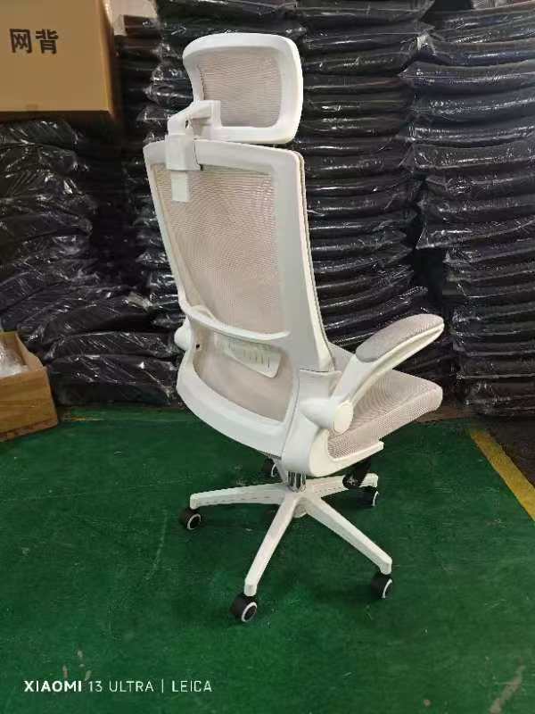 SILLA DE OFICINA 819A-G CON CABECERA GRIS(60×50×59CM)