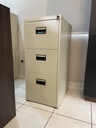ARCHIVO METALICO DE 03-GAVETAS BEIGE (18*24.5*40.50)(3drawers)