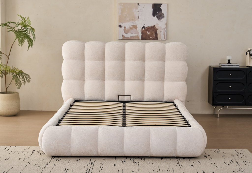 CAMA BENSON KING BLANCO (193CM*203CM)