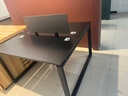 WORKSTATION DE 2/P MODELO WARNOCK -ZYZ-001 NEGRO(1.20x1.20x0.75cm)