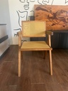 SILLA COMEDOR OPORTO  CAFÉ (53*51*83CM)