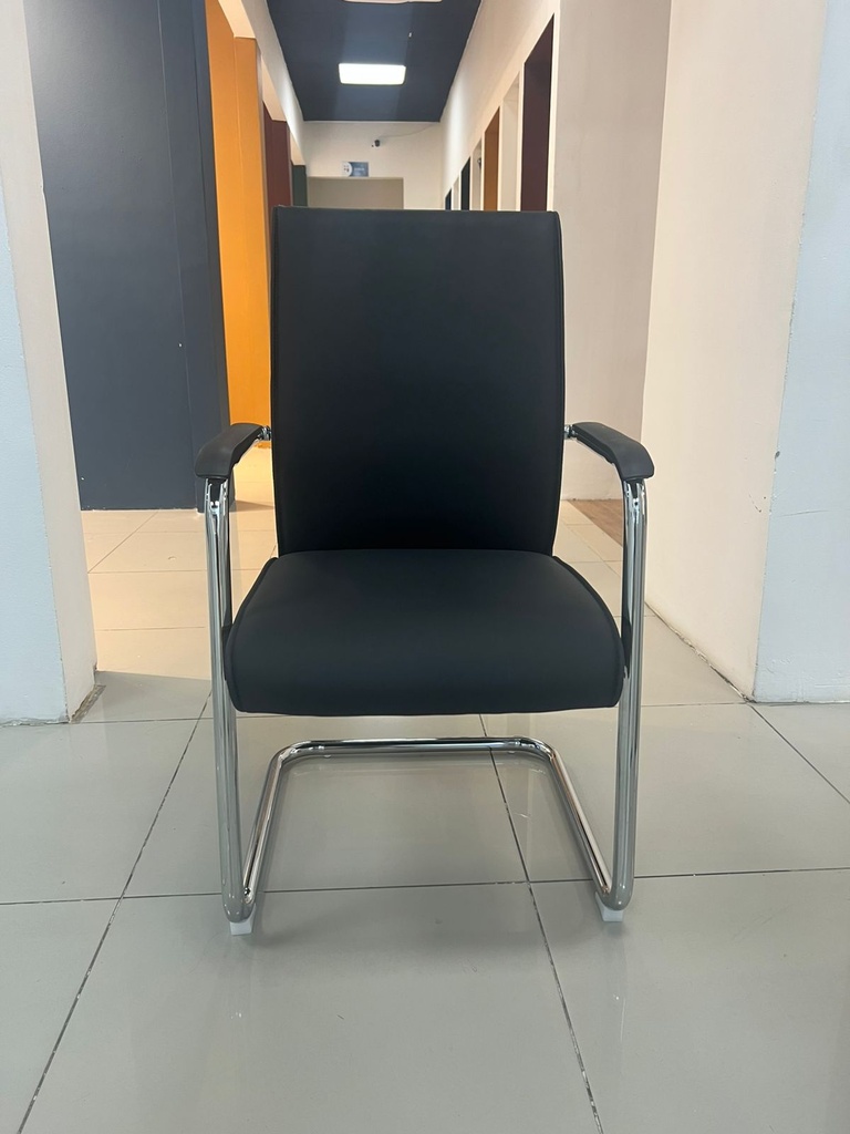 SILLA DE ESPERA GRANT NEGRO(78*69*58CM)