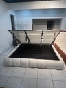 CAMA BENSON QUEEN BLANCO (153*203CM)