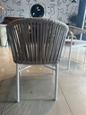 SILLA CATALINA GRIS (56*64*75.5CM)