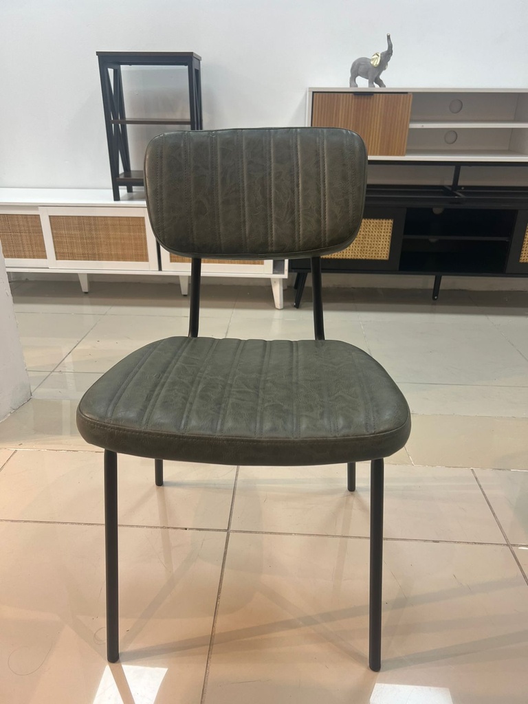 SILLA COMEDOR LOREN VERDE (49x56.5x81CM) 