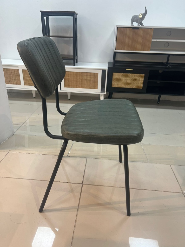 SILLA COMEDOR LOREN VERDE (49x56.5x81CM) 