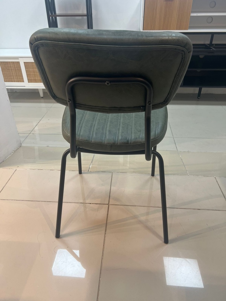 SILLA COMEDOR LOREN VERDE (49x56.5x81CM) 