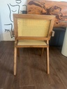 SILLA COMEDOR OPORTO  CAFÉ (53*51*83CM)