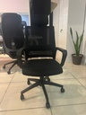 SILLA DE OFICINA 815A CON CABECERA NEGRA(59×42×57CM)