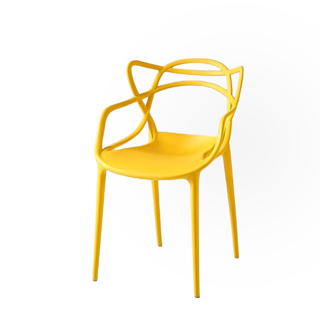 SILLA HERMES COMEDOR COLOR AMARILLA (YWJ-6648)-PP