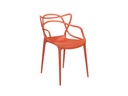 SILLA HERMES COMEDOR COLOR ROJO (YWJ-6648)-PP