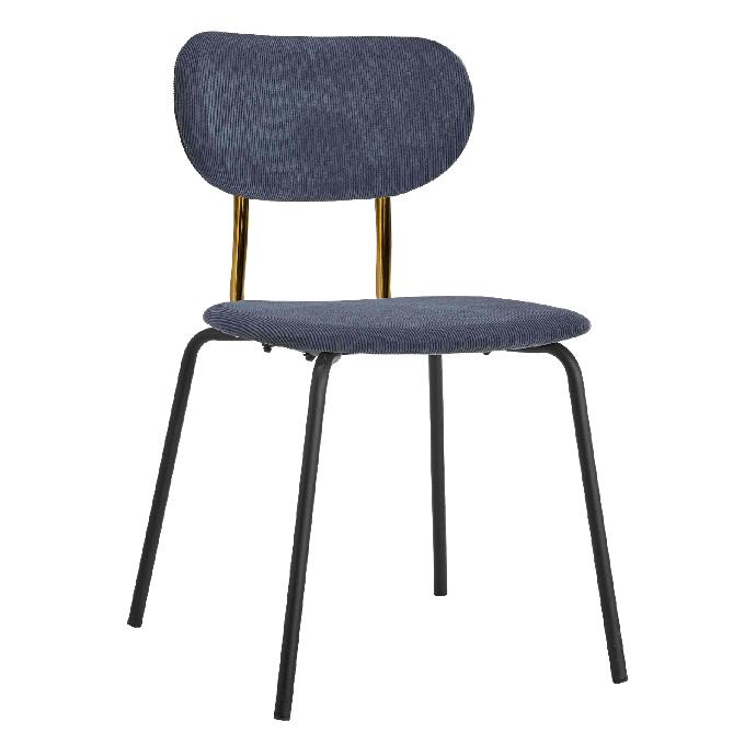 SILLA LOUIS AZUL-UPH