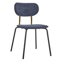 SILLA LOUIS AZUL-UPH