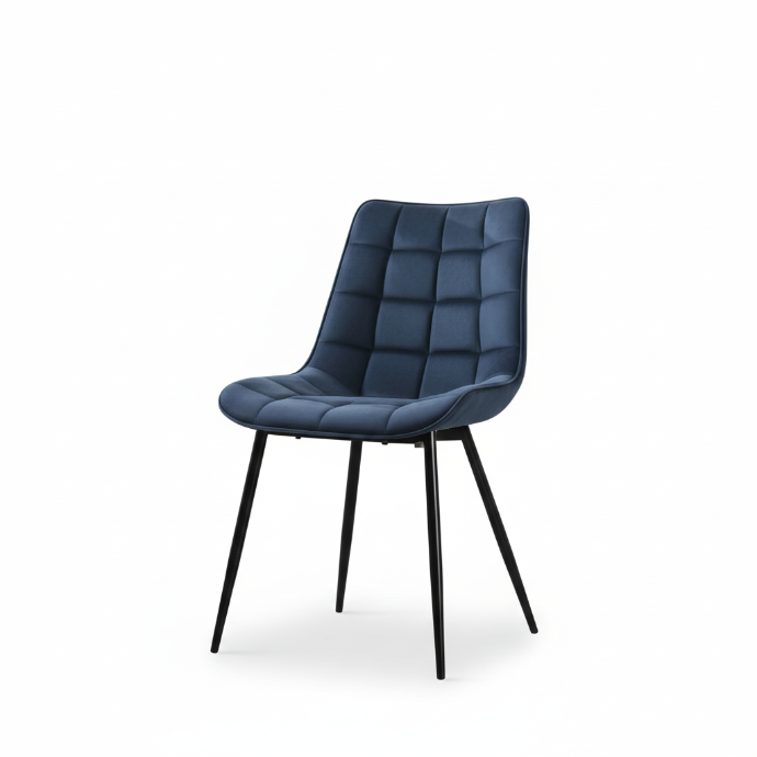 SILLA KALEB AZUL MARINO