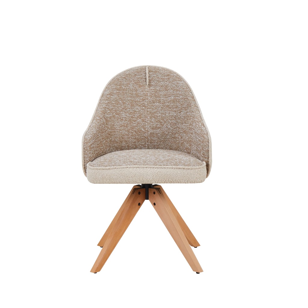 SILLA SOEN GIRATORIA (Cafe claro)