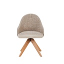 SILLA SOEN GIRATORIA (Cafe claro)