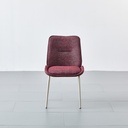 SILLA COMEDOR OWEN ROJO(50x58x87x49CM)