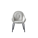SILLA COMEDOR BELLA GRIS CLARO(62x69x82x47CM)-UPH