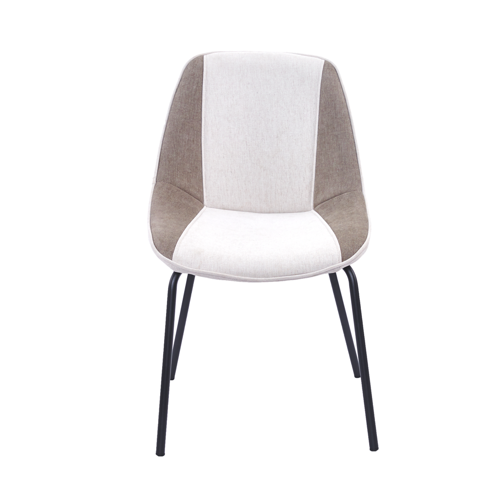 SILLA COMEDOR DEB GRIS CLARO CON CAFÉ1048(49.5x57x80x47CM)-UPH