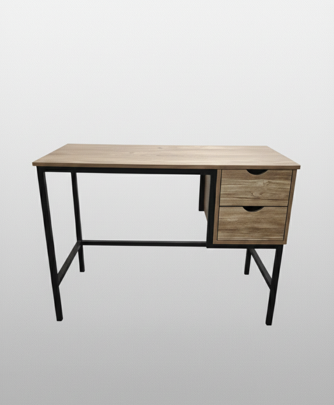 ESCRITORIO DE OFICINA ODIN ROBLE BLANCO (100x48x76CM)