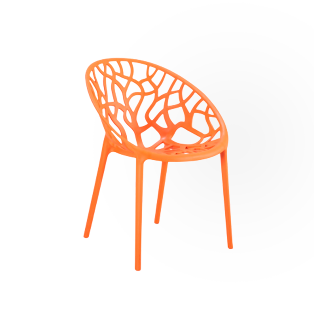 SILLA DEMI COLOR NARANJA-PP