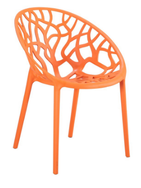 SILLA DEMI COLOR NARANJA