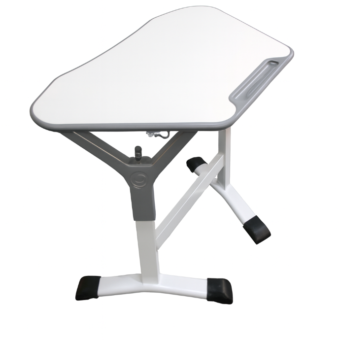 MESA MODULAR ESCOLAR BLANCA(82.5*52.6*67-76CM ALTURA ADJUSTABLE)