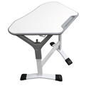 MESA MODULAR ESCOLAR BLANCA(82.5*52.6*67-76CM ALTURA ADJUSTABLE)