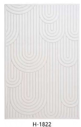 ALFOMBRA MAKIKAWA POLIPROPILENO CON POLIÉSTER 3D(160*230CM)