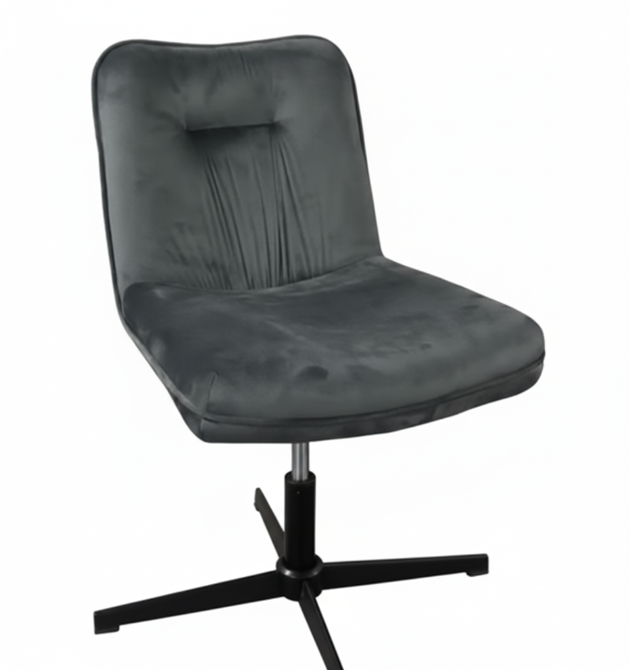 SILLA KURT GIRATORIA GRIS(45*54*101CM)-UPH