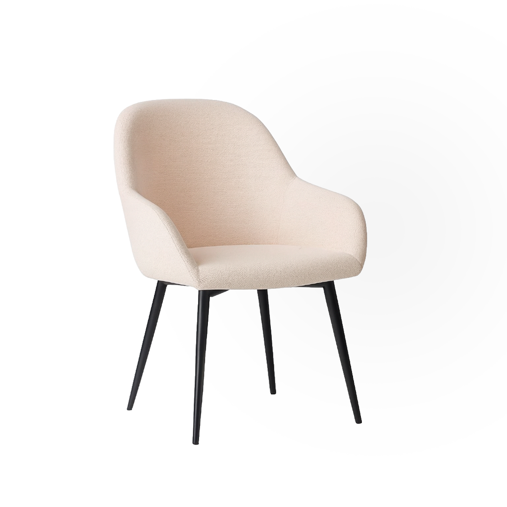 SILLA COMEDOR MELI BEIGE(58*56*81CM)-UPH