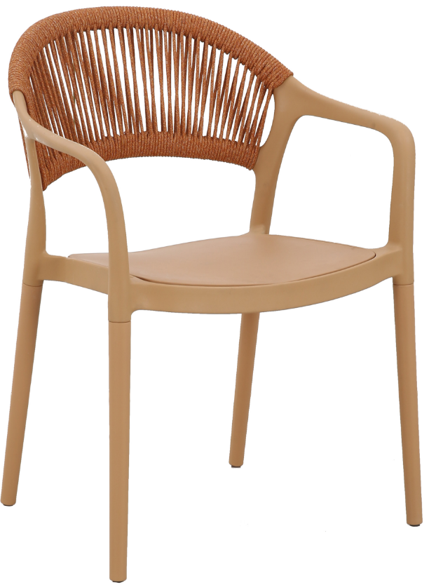 SILLA SAHARA COMEDOR AMARLLIO (57*52*81CM)