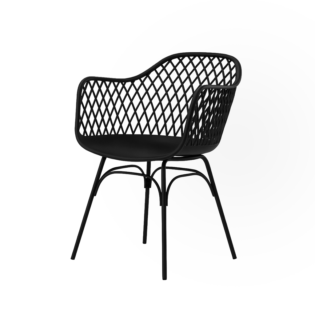 SILLA OSLO COMEDOR - COLOR NEGRO (60*59*84CM)-PP