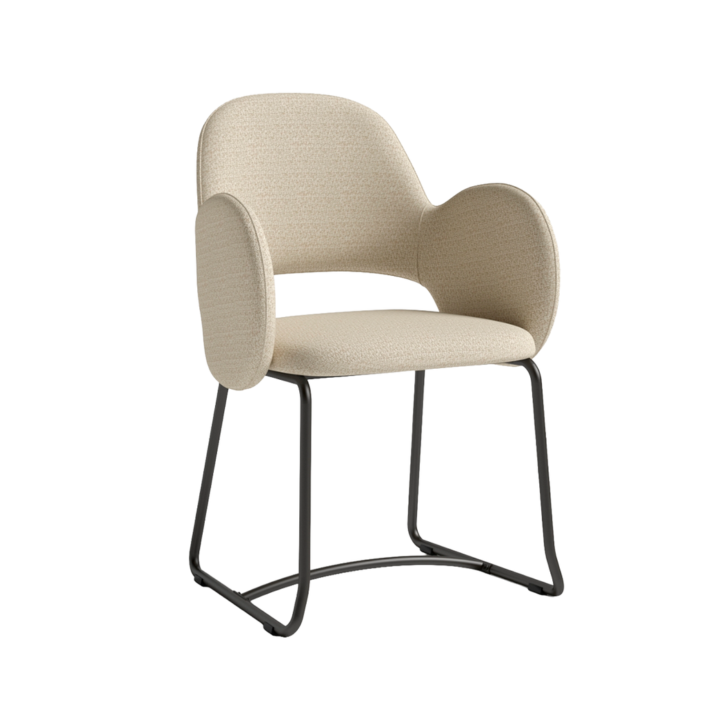 SILLA COMEDOR JOY BEIGE(59x59x89x48CM)-UPH