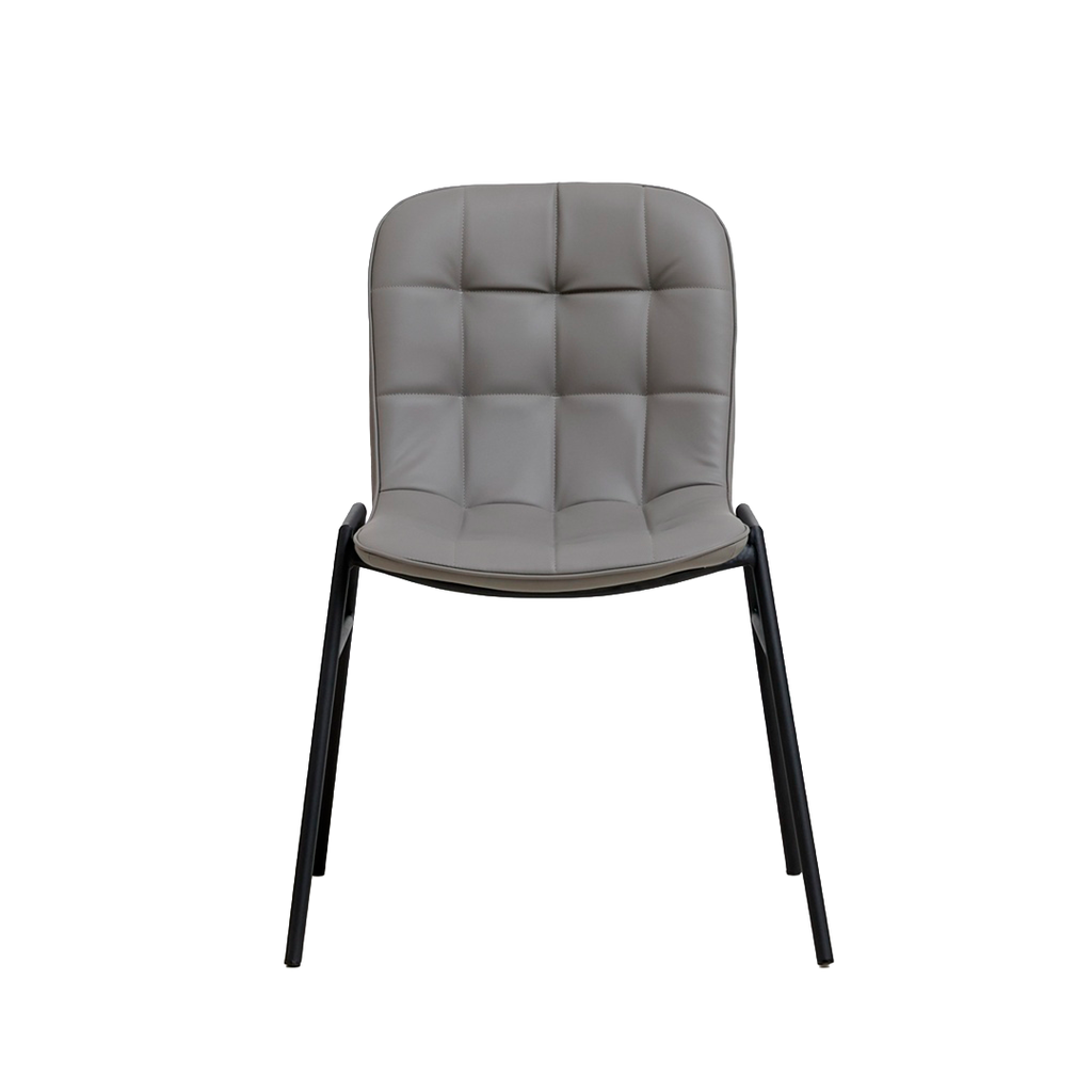 SILLA COMEDOR RAVEN GRIS (60x62x82.5x47CM)-UPH