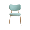 SILLA COMEDOR THERESA VERDE(50x57x81x48CM)-UPH