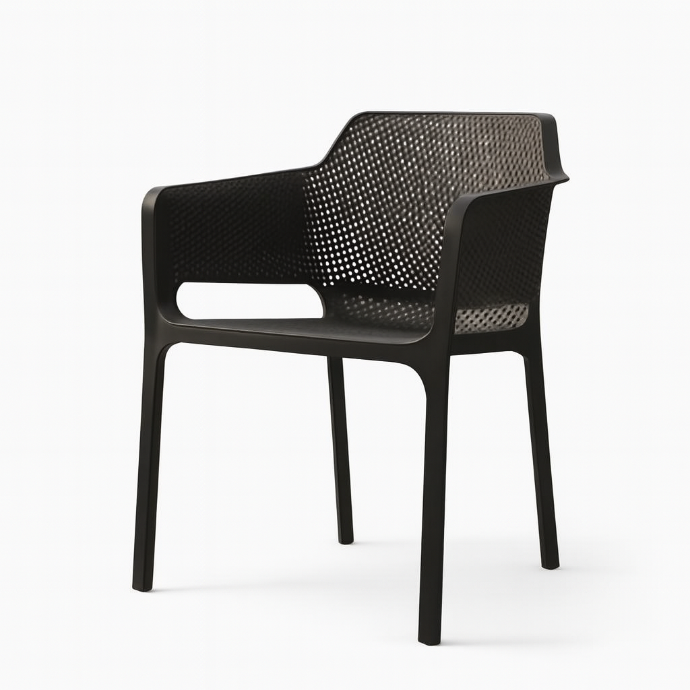 SILLA COMEDOR DINO NEGRO (58*55*80CM)