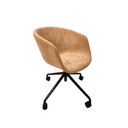 SILLA  COMEDOR MODA MARRÓN(58*50*85CM)-UPH