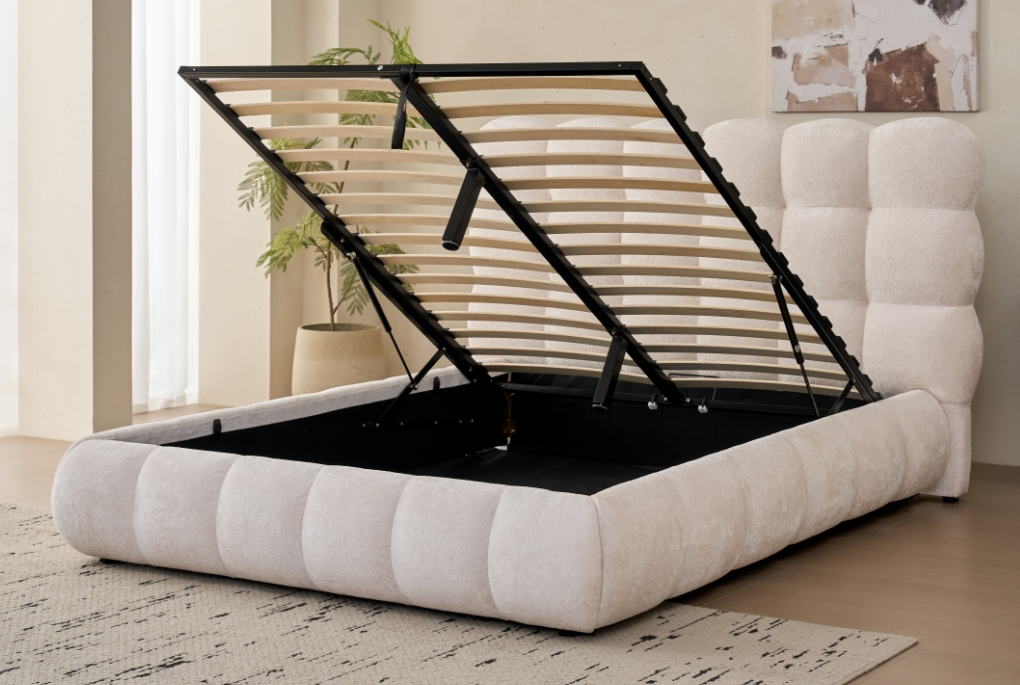 CAMA BENSON KING BLANCO (193CM*203CM)