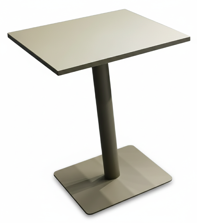 MESA COMEDOR ELLIS TODA BEIGE(80x80CM)