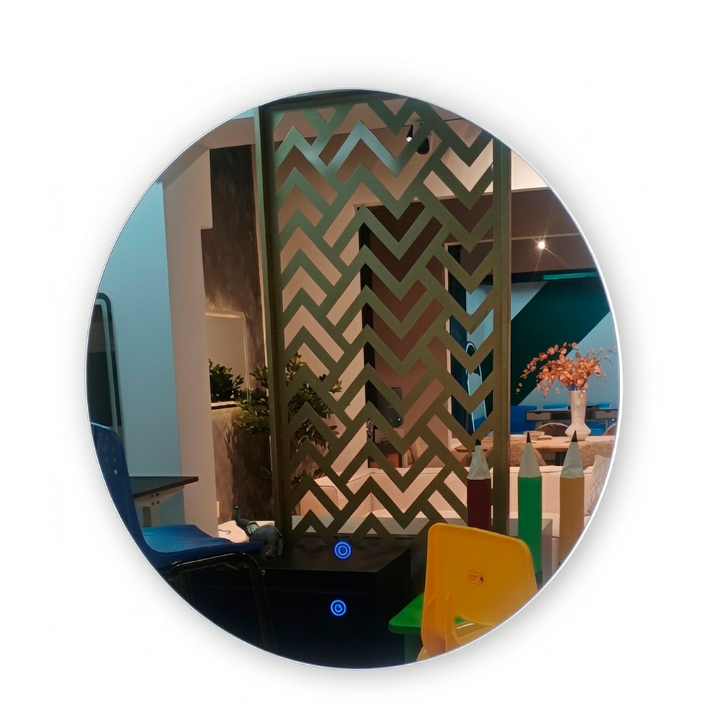 ESPEJO LED (BACKLED) SIN MARCO DORADO 60 CM