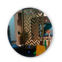 ESPEJO LED (BACKLED) SIN MARCO DORADO 60 CM