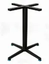 BASE PARA MESA 1031 DE 1 PATA HIERRO NEGRO (BASE CON AUTONIVELACIÓN)