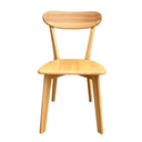 SILLA DARCY DE MADERA COLOR NATURAL(43*42*77CM)