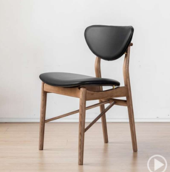 SILLA COMEDOR ENZO NEGRO (50*53*78CM)-WW