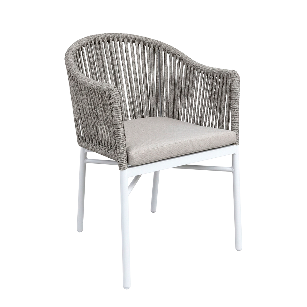 SILLA CATALINA GRIS (56*64*75.5CM)-EC