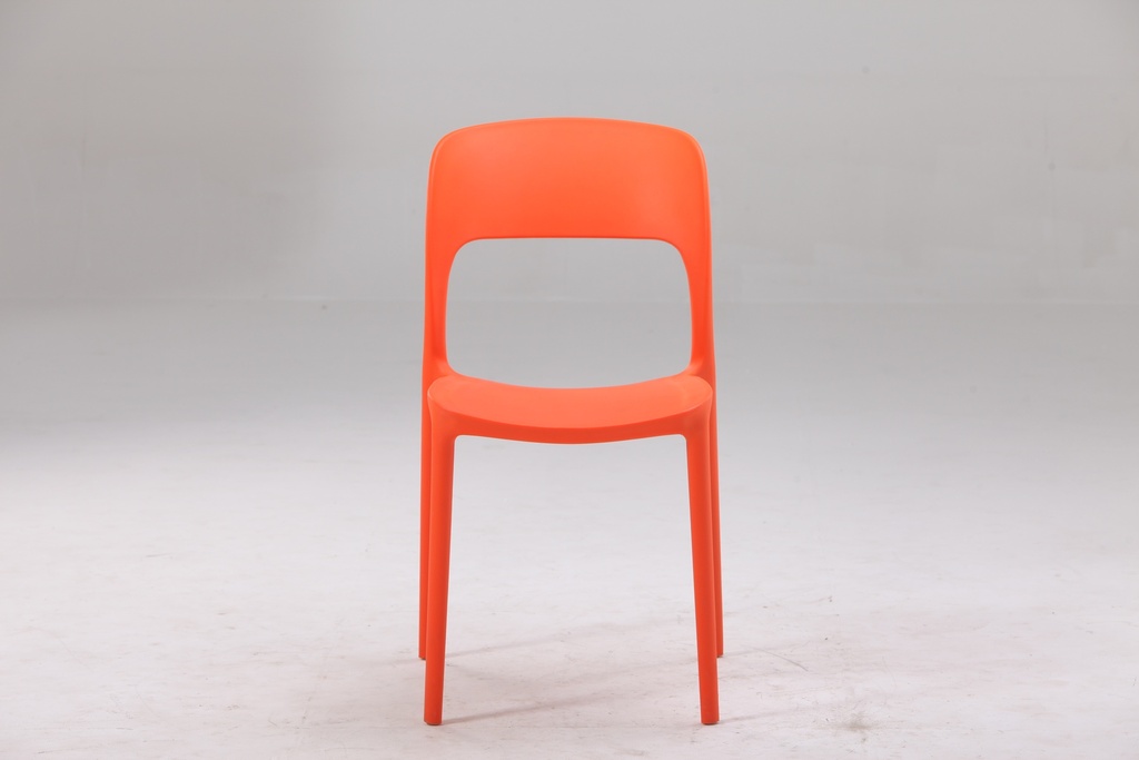 SILLA COMEDOR MARVIN NARANJA (40.8*41.9*82.7CM)-PP